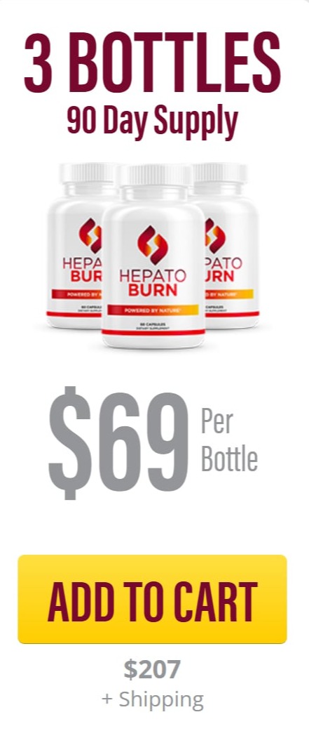 HepatoBurn 3 bottle