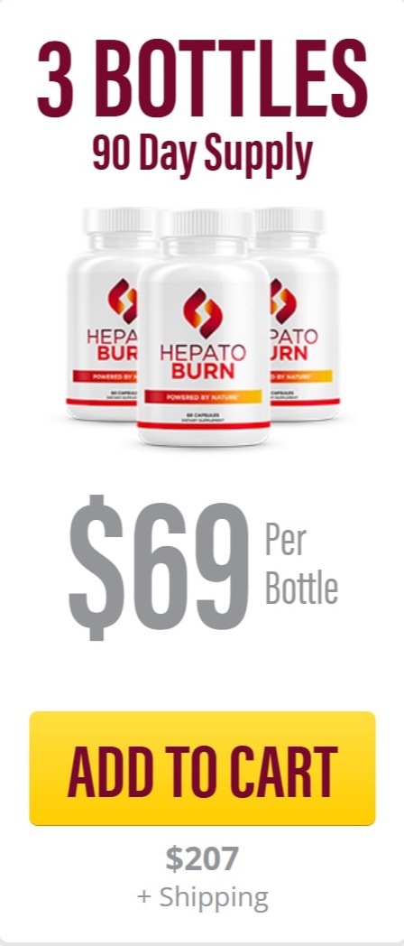 HepatoBurn 3 bottle