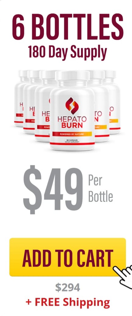 HepatoBurn 6 bottle