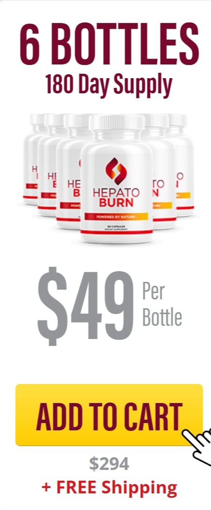 HepatoBurn 6 bottle